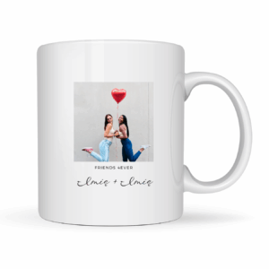 Kubek Personalizowany ,,Friends 4ever” z imieniem i zdjęciem