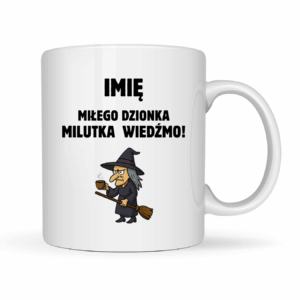 Kubek Personalizowany ,,Milutka Wiedźma" z imieniem