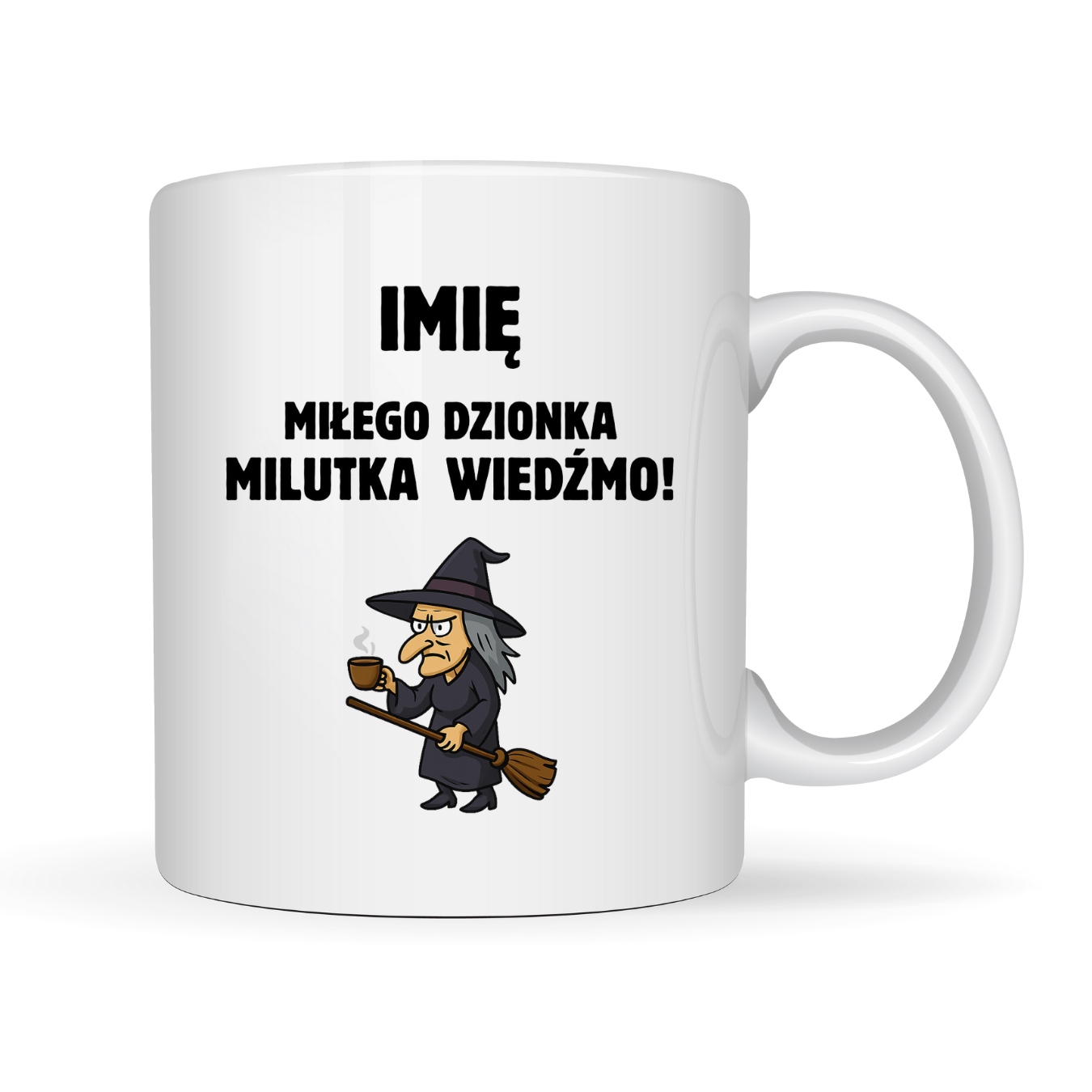 Kubek Personalizowany ,,Milutka Wiedźma" z imieniem