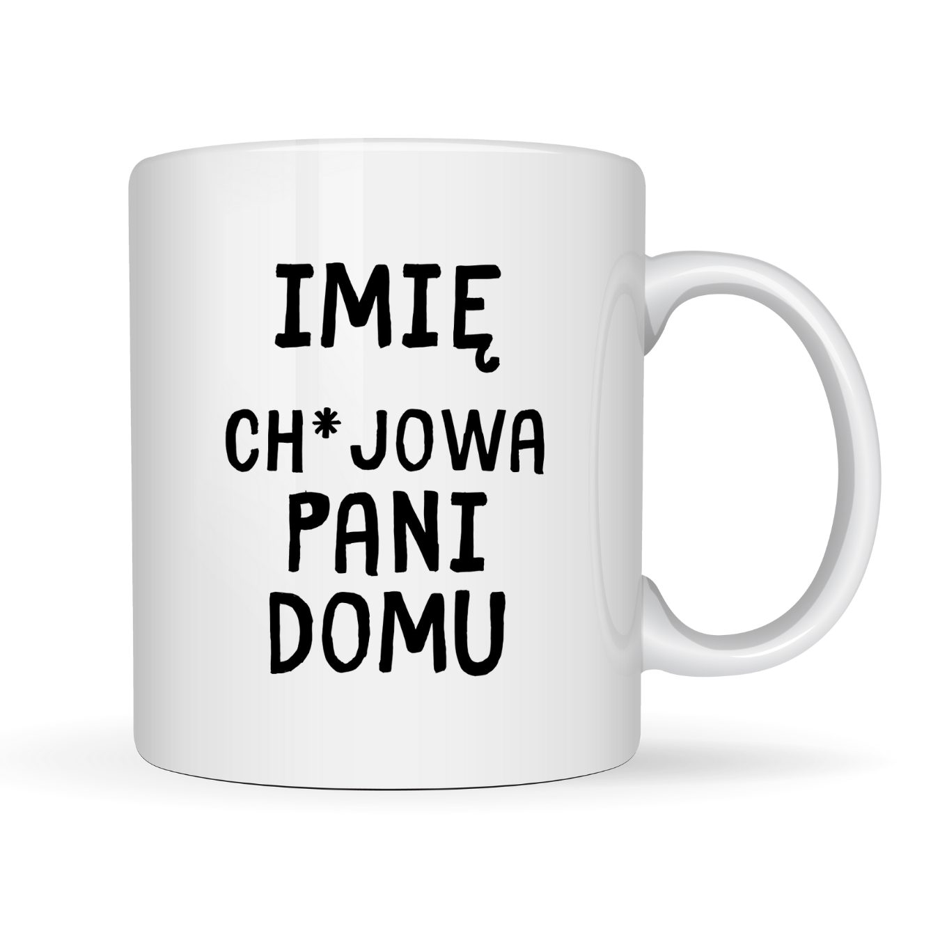 Kubek Personalizowany ,,Ch*jowa Pani domu" z imieniem