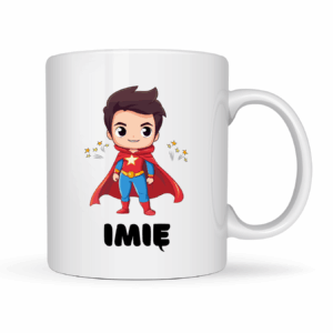 Kubek Personalizowany ,,Superbohater" z imieniem