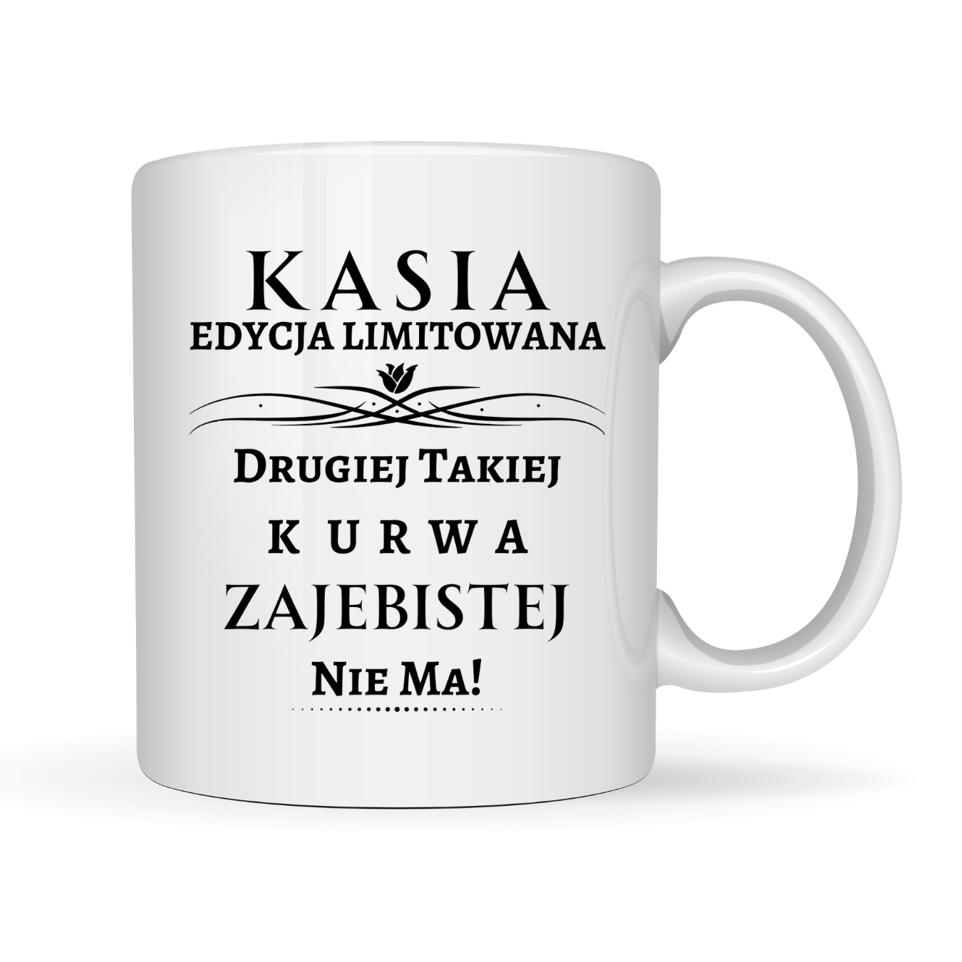 Kubek z dowolnym imieniem ,,Edycja limitowana"