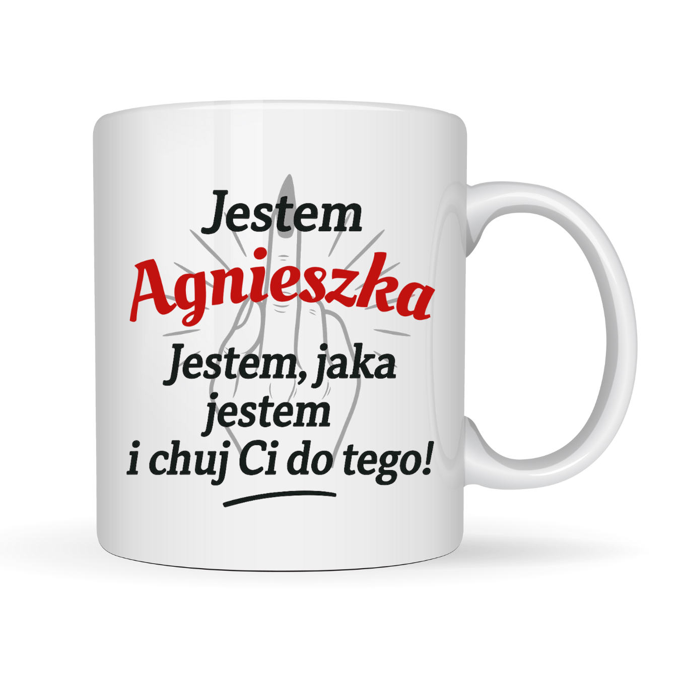 Kubek Personalizowany „Jestem, jaka jestem” z imieniem