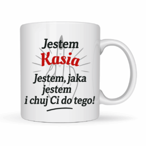 Kubek Personalizowany „Jestem, jaka jestem” z imieniem
