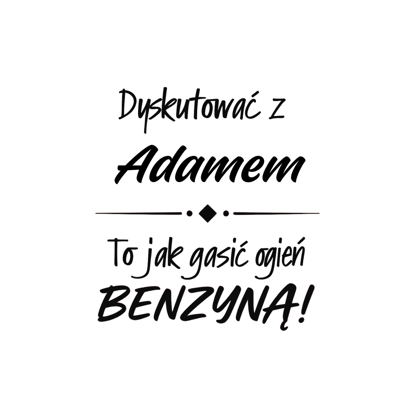 Kubek z dowolnym imieniem ,,Dyskutować 2”