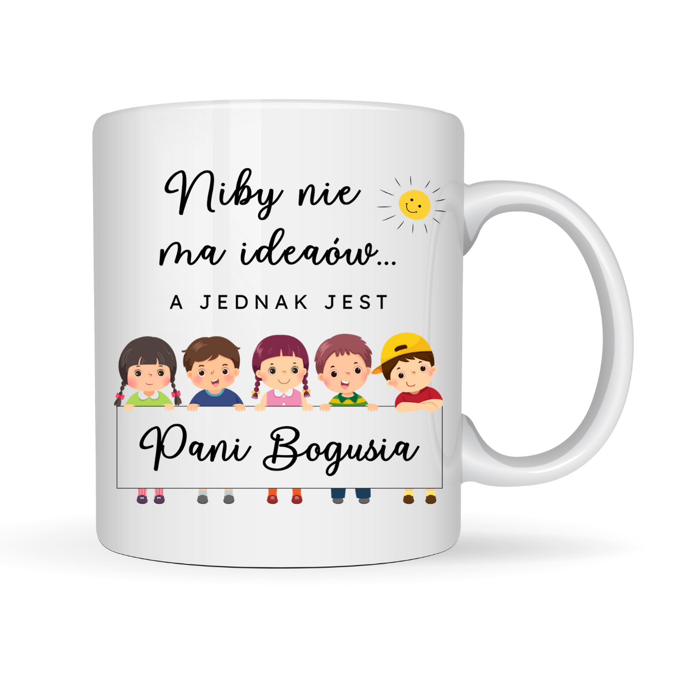 KUBEK Z IMIENIEM ,,IDEALNY NAUCZYCIEL"