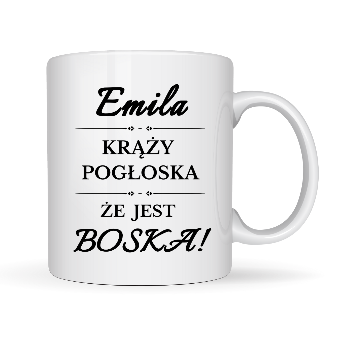 KUBEK Z IMIENIEM ,,BOSKA"