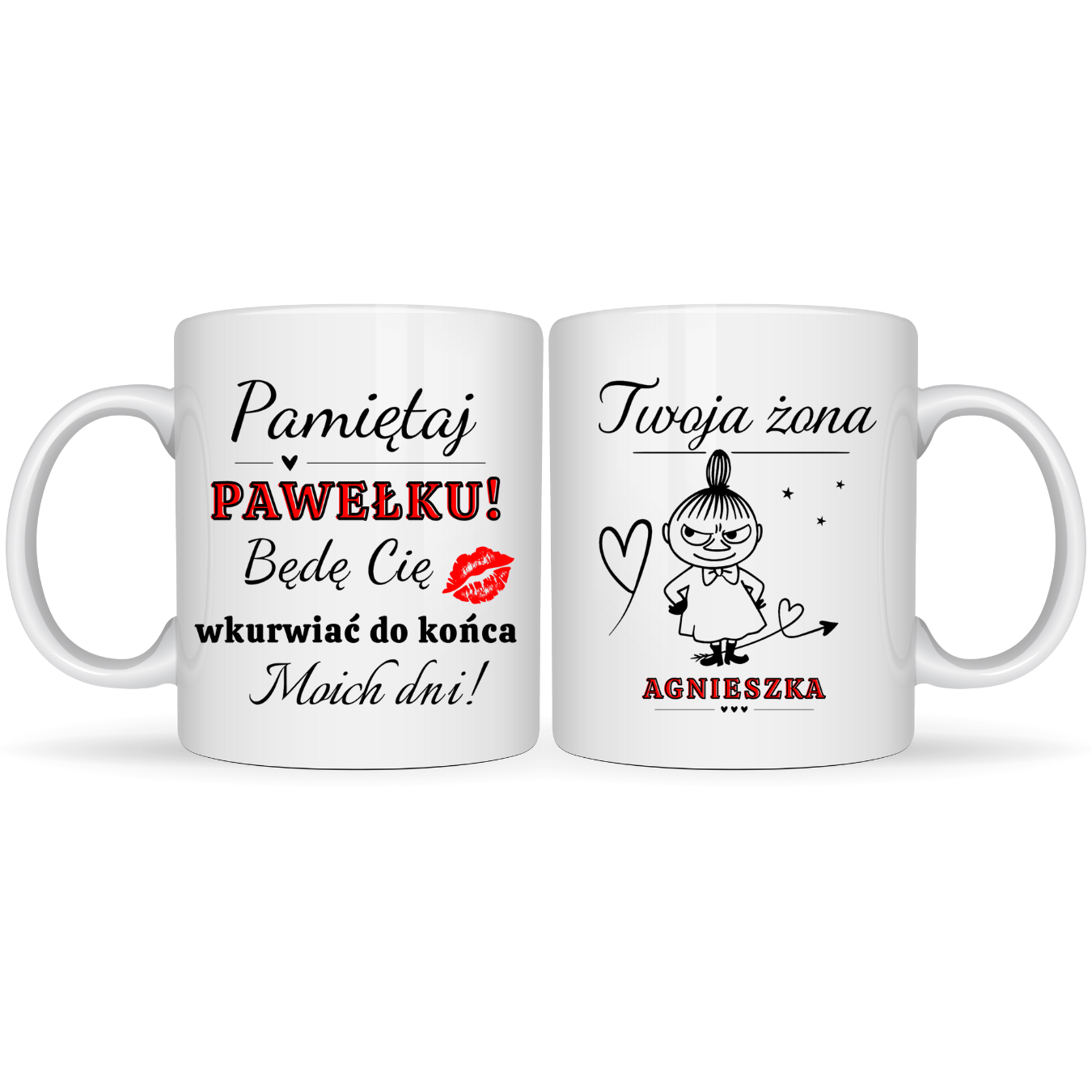 KUBEK Z IMIENIEM ,,DO KOŃCA MOICH DNI"