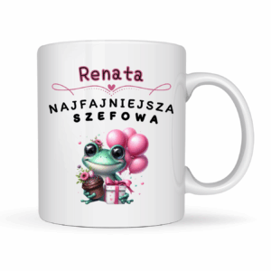 KUBEK Z IMIENIEM ,,NAJFAJNIEJSZA SZEFOWA"