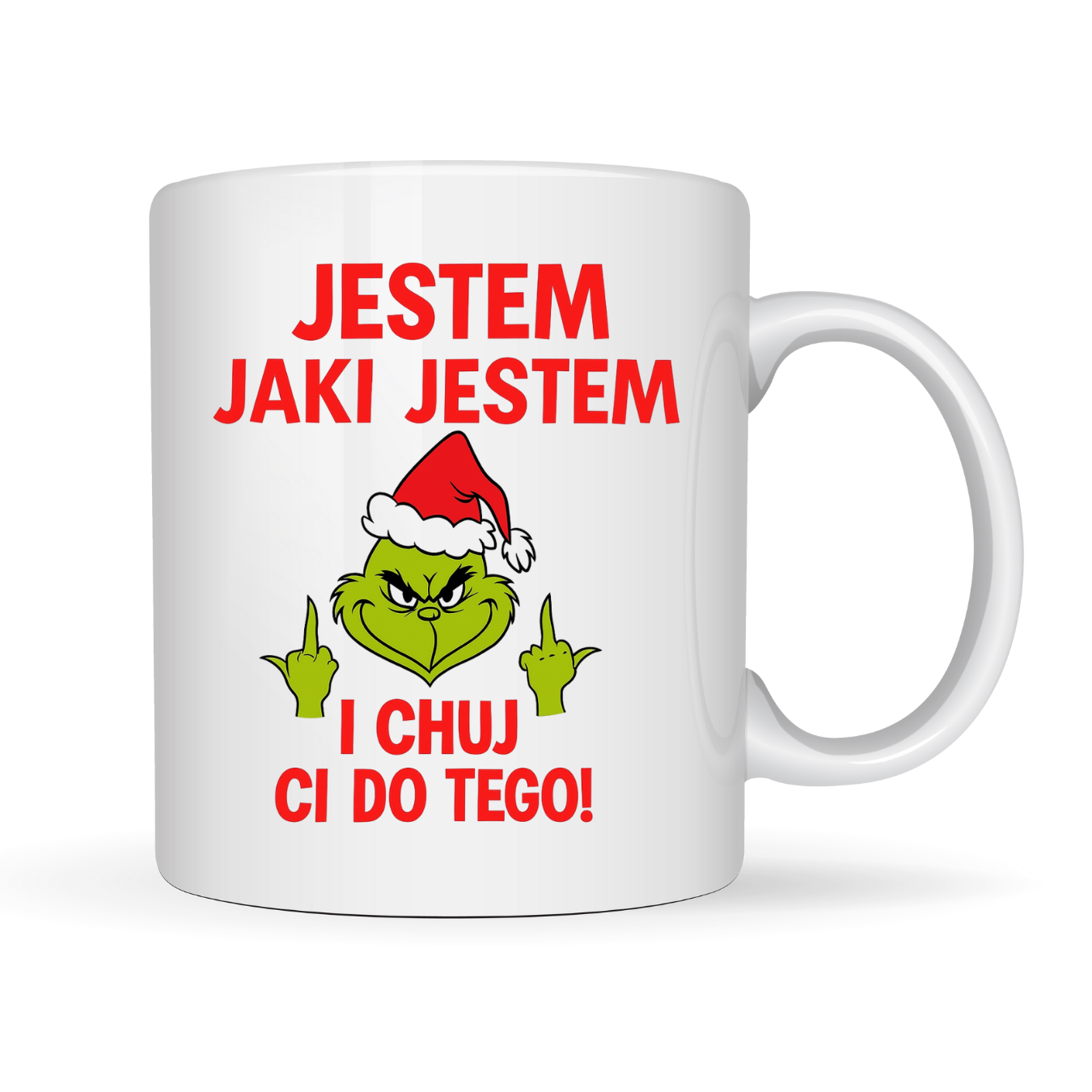 Kubek świąteczny ,,Jestem jaki jestem"