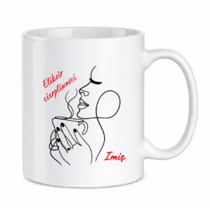 Kubek z dowolnym imieniem "Eliksir cierpliwości"