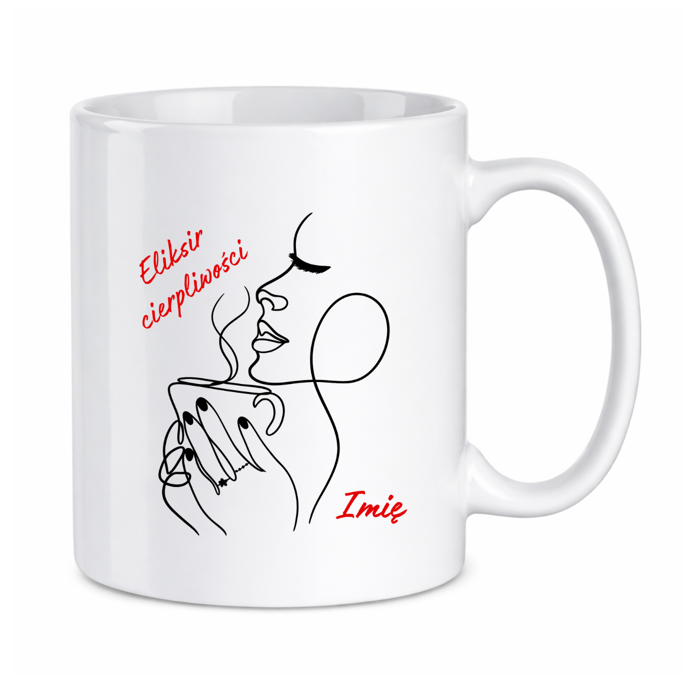 Kubek z dowolnym imieniem "Eliksir cierpliwości"