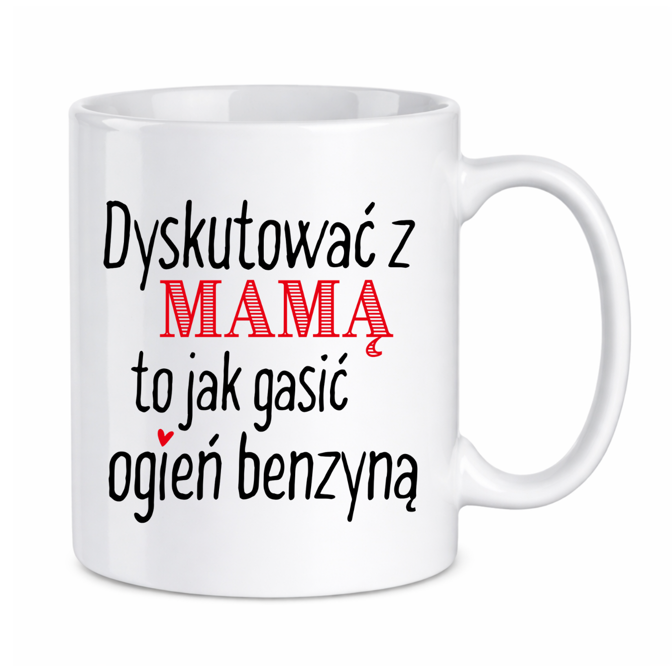 Kubek „Dyskutować z mamą"
