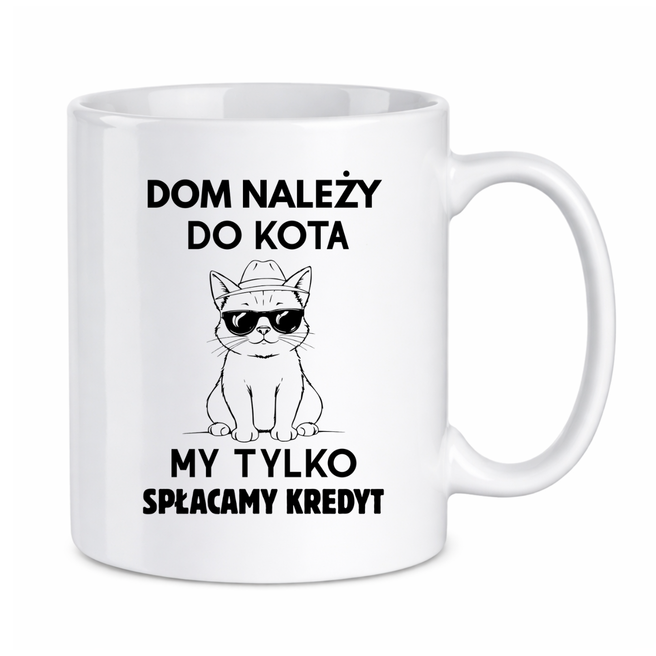 Kubek "Dom należy do kota"