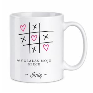 Kubek "Wygrałaś moje serce"