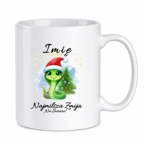 Kubek z dowolnym imieniem "Najmilsza żmija"