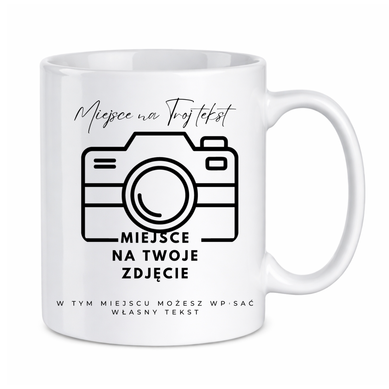 Kubek z dowolnym tekstem i grafiką