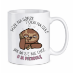 Kubek "Róże na górze, fiołki na dole"
