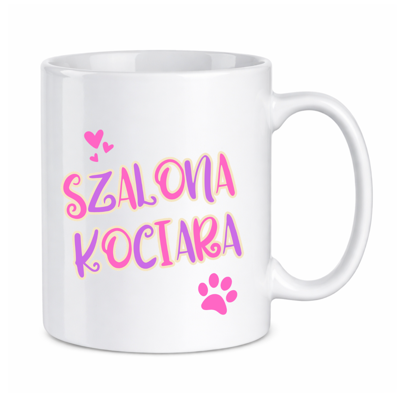 Kubek ,,Szalona kociara''