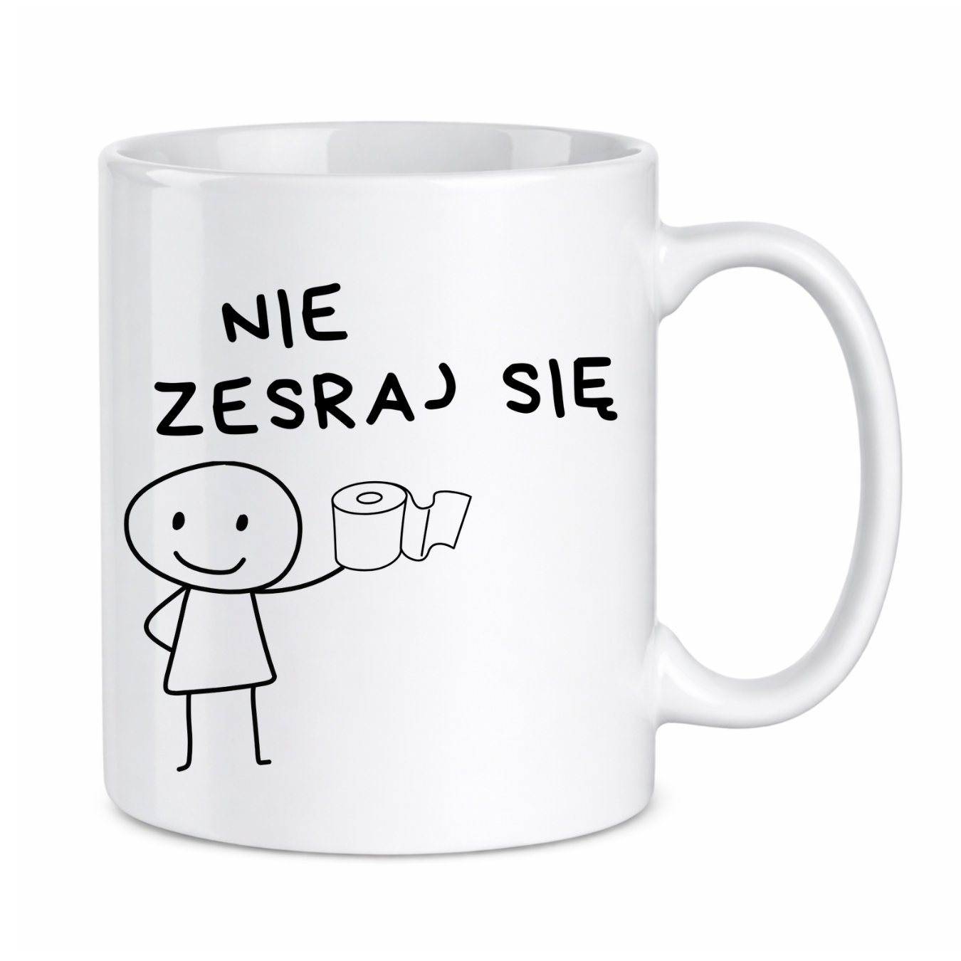 Kubek "Nie zesraj się"