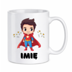 Kubek z dowolnym imieniem "Superbohater"