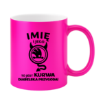 Kubek z dowolnym imieniem "Jego skoda"