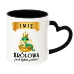 Kubek z dowolnym imieniem "Królowa jest tylko jedna"