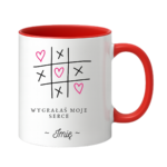 Kubek "Wygrałaś moje serce"