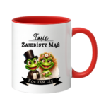 Kubek z dowolnym imieniem "Żajebisty mąż"