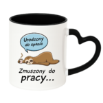 Kubek "Urodzony do spania"- bez imienia