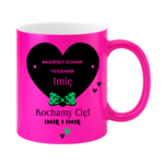 Kubek z dowolnymi imionami ,,Najlepszy Dziadek"