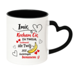 Kubek z dowolnym imieniem "Kocham Cię za twoją osobowość"