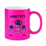 Kubek z dowolnymi imionami "Gang taty"