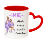 Kubek z dowolnym imieniem "Mała kopia wielki charakter"