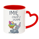 Kubek z dowolnym imieniem "Chłop z jajami"