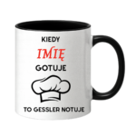 Kubek z dowolnym imieniem "Kiedy gotuje to Gessler notuje