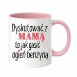 Kubek „Dyskutować z mamą"