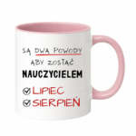 Kubek "Powody aby zostać nauczycielem"