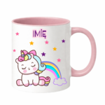 Kubek z dowolnym imieniem "Jednorożec"