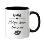 Kubek z dowolnym imieniem "Miłego dnia stara pizdo"