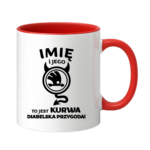 Kubek z dowolnym imieniem "Jego skoda"