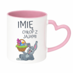 Kubek z dowolnym imieniem "Chłop z jajami"