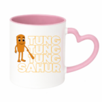 Kubek z napisem "Tung tung tung sahur"