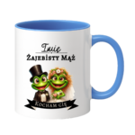 Kubek z dowolnym imieniem "Żajebisty mąż"