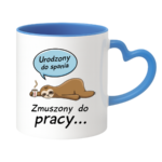 Kubek "Urodzony do spania"- bez imienia