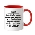Kubek z dowolnym imieniem "Jesteś taką osobą"