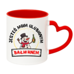 Kubek "Jesteś moim ulubionym bałwanem"