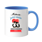 Kubek z dowolnymi imionami "Jesteś moim Serduszkiem''