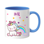 Kubek z dowolnym imieniem "Jednorożec"