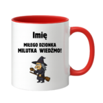 Kubek z dowolnym imieniem "Miłego dzionka"